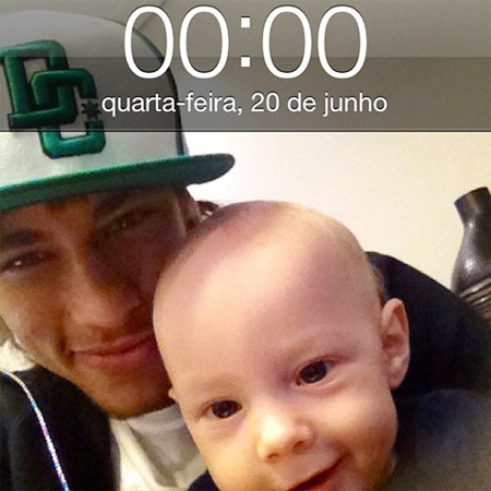 Hình ảnh đáng yêu của bé Davi Lucca.