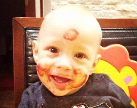 Lucca có khuôn mặt bầu bĩnh, đáng yêu và cũng rất tinh nghịch…