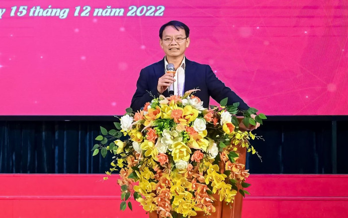 Nhà giáo ưu tú, Tiến sĩ Phạm Xuân Khánh, Hiệu trưởng Trường Cao đẳng nghề Công nghệ cao Hà Nội. (Nguồn: Fanpage nhà trường).
