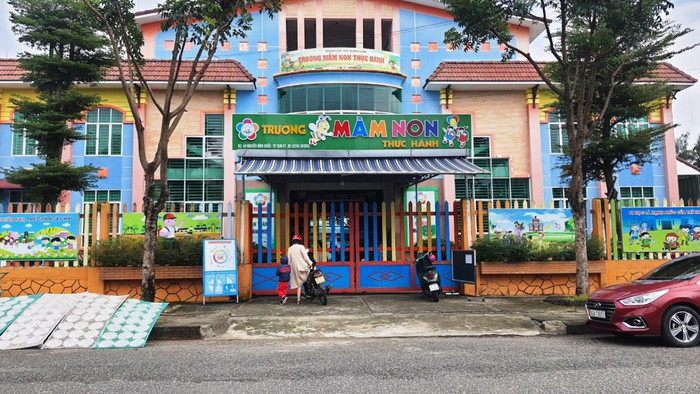 Trường mầm non Thực hành thuộc Trường Đại học Quảng Nam hoạt động giáo dục nhiều năm khi chưa được cơ quan có thẩm quyền cho phép. Ảnh: ĐT Trường mầm non Thực hành thuộc Trường Đại học Quảng Nam hoạt động giáo dục nhiều năm khi chưa được cơ quan có thẩm quyền cho phép. Ảnh: ĐT