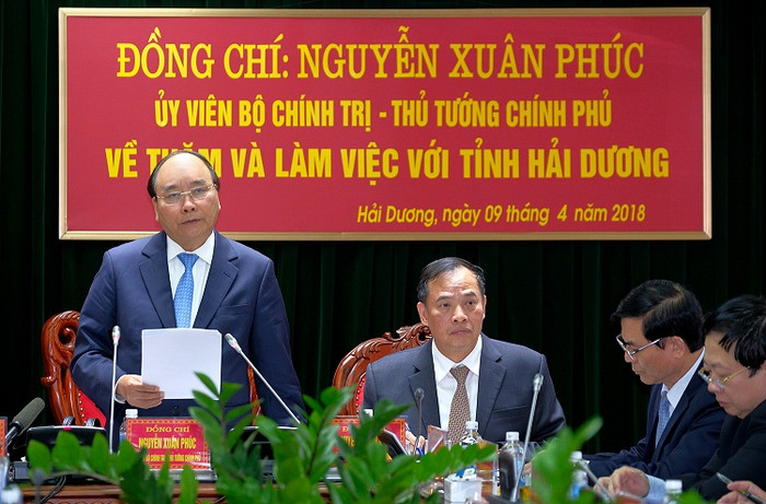 “Nếu chúng ta không có quyết tâm chính trị cao hơn thì chúng ta đang mất dần lợi thế vốn có”, Thủ tướng nói - (ảnh nguồn chinhphu.vn) “Nếu chúng ta không có quyết tâm chính trị cao hơn thì chúng ta đang mất dần lợi thế vốn có”, Thủ tướng nói - (ảnh nguồn chinhphu.vn)