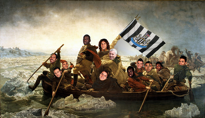 Con thuyền Newcastle vươn ra trời Âu.