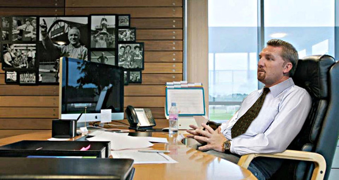 Brendan Rodgers già đi trông thấy từ khi về dẫn dắt Liverpool. Brendan Rodgers già đi trông thấy từ khi về dẫn dắt Liverpool.