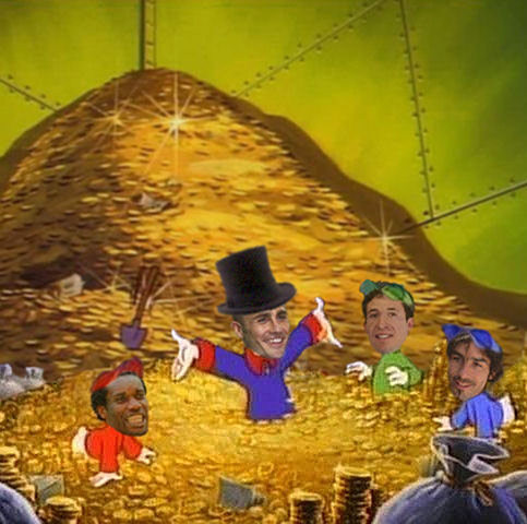 Những ông lão Canavaro, Fowler, Pires...vẫn kiếm bộn tiền khi ở tuổi xế chiều.