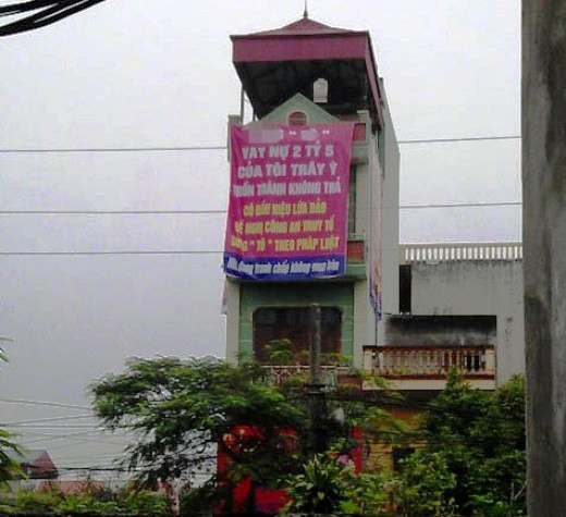 Dư luận xã hội TP Phủ Lý - Hà Nam đang hoang mang với những chiêu đòi nợ này Dư luận xã hội TP Phủ Lý - Hà Nam đang hoang mang với những chiêu đòi nợ này