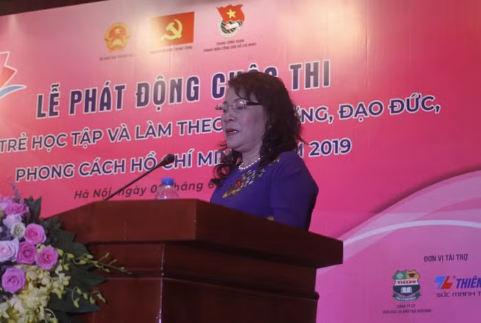 Thứ trưởng Bộ Giáo dục và Đào tạo Nguyễn Thị Nghĩa (ảnh Trinh Phúc).