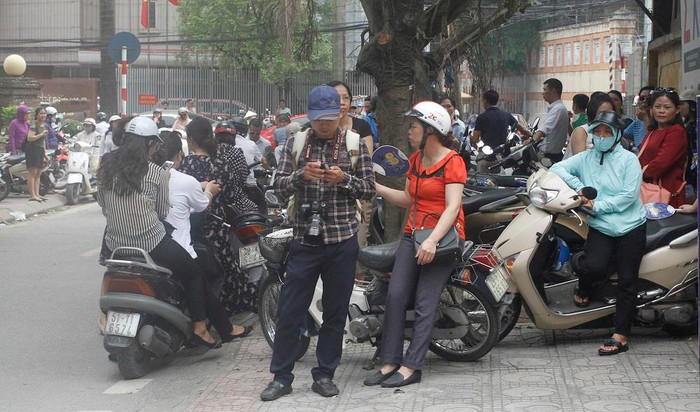 Điểm 10 cho tất cả các ông bố bà mẹ (ảnh Trinh Phúc). Điểm 10 cho tất cả các ông bố bà mẹ (ảnh Trinh Phúc).