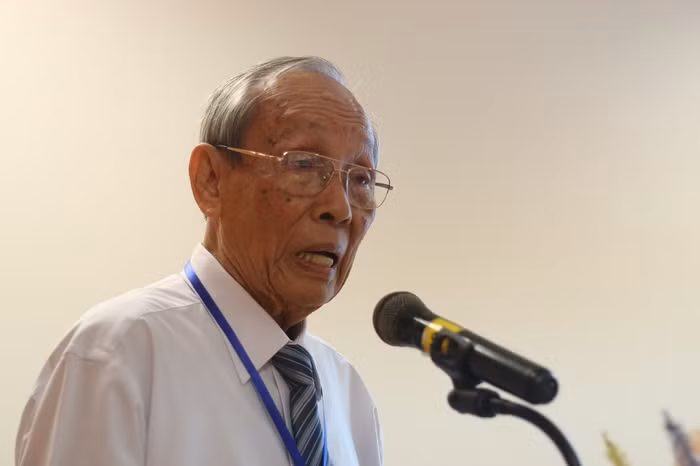 Giáo sư, Tiến sĩ Trần Hồng Quân – Chủ tịch Hiệp hội Các trường Đại học, Cao đẳng Việt Nam (ảnh Trinh Phúc).