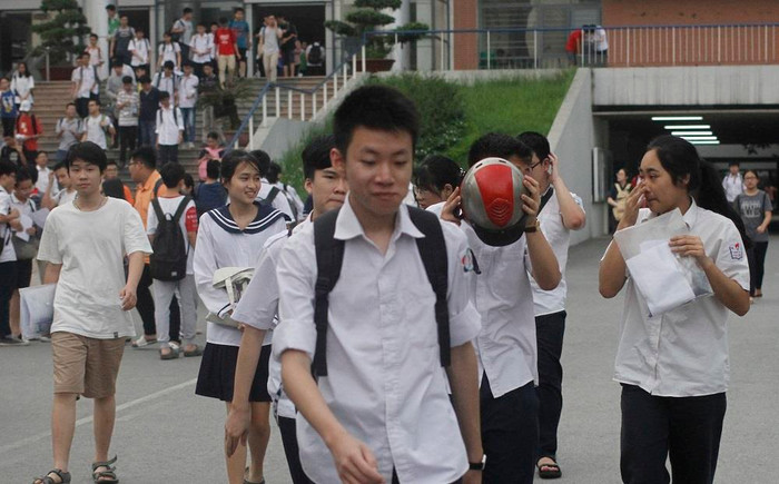 Các thí sinh không quá áp lực khi thực hiện xong phần thi của mình (ảnh Trinh Phúc). Các thí sinh không quá áp lực khi thực hiện xong phần thi của mình (ảnh Trinh Phúc).