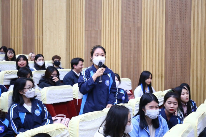 Sinh viên Trường Đại học Sư phạm Hà Nội. Ảnh: website nhà trường Sinh viên Trường Đại học Sư phạm Hà Nội. Ảnh: website nhà trường