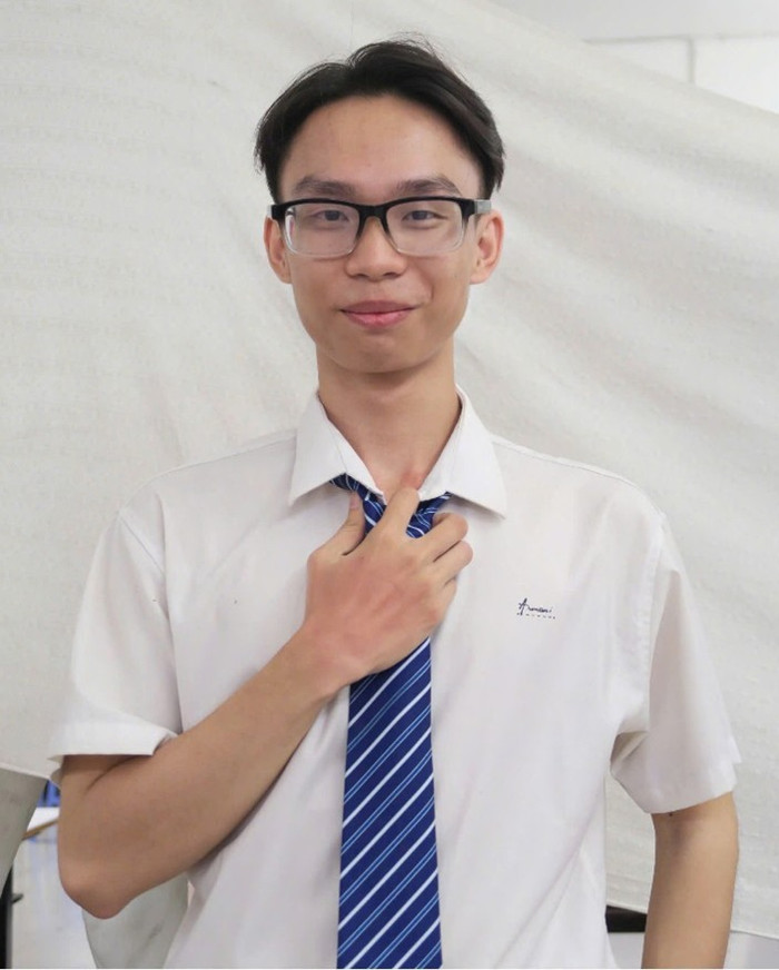 Em Nguyễn Thành Đạt - Sinh viên đang theo học ngành Kỹ thuật cơ sở hạ tầng tại Trường Đại học Kiến trúc Thành phố Hồ Chí Minh. (Ảnh: NTCC). nguyen-thanh-dat.jpg