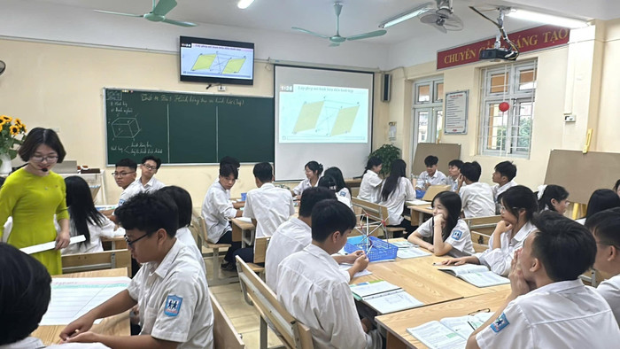 Học sinh Trường Phổ thông dân lập Hermann Gmeiner Hà Nội. Ảnh: Website Nhà trường. 487126231-1167240641859286-2911468075204114608-n.jpg