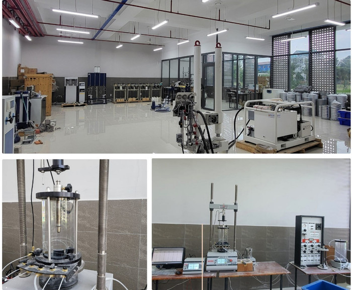 Phòng thí nghiệm phục vụ công tác nghiên cứu, học tập cho sinh viên tại cơ sở Cần Thơ của Trường Đại học Kiến trúc Thành phố Hồ Chí Minh. Ảnh: NTCC. ktxd-2-8852.jpg