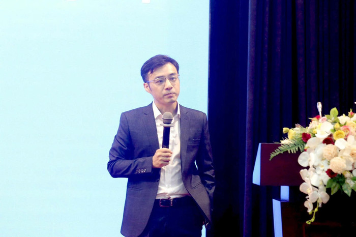 Ông Nguyễn Ngọc Quế - Phó Tổng giám đốc Công ty Trách nhiệm hữu hạn Edmicro Education. Ảnh: Đơn vị cung cấp. z6789921247114-1f60c23fd63fa8f57fd4b76c354e2ffe.jpg