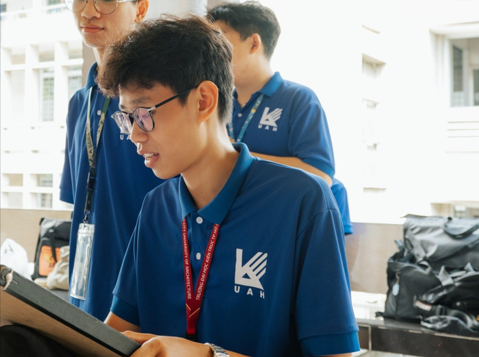Sinh viên Trường Đại học Kiến trúc Thành phố Hồ Chí Minh. Ảnh: Website Nhà trường. 502464074-1093814742780645-7228477824123789818-n-4311.jpg