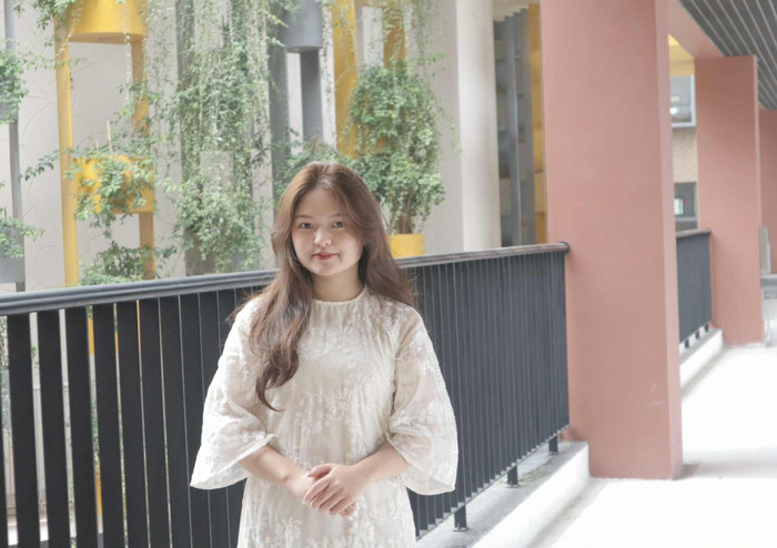 Phạm Thanh Trà đã luôn nỗ lực không ngừng để nuôi dưỡng ước mơ trở thành giáo viên tiếng Anh và đi du học để trau dồi kiến thức của mình. Ảnh: NVCC. c1e7c9fb-5c5a-41d5-9ff0-427c2853af6b-288.jpg