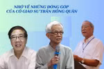 Đóng góp của cố GS Trần Hồng Quân xứng đáng được tặng danh hiệu Anh hùng Lao động