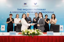 Vinschool và VinUni hợp tác phát triển năng lực nghiên cứu cho học sinh THPT