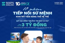Scots English triển khai Quỹ học bổng tiếp sức học sinh khó khăn