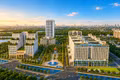Phối cảnh Tổ hợp Y tế Phương Đông, nơi đặt phân hiệu Trường Đại học Intracom tại Hà Nội