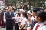 Tổng Bí thư, Chủ tịch nước Tô Lâm gặp gỡ, nói chuyện với bà con tại Đền Hùng