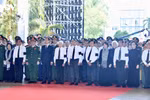 Trang nghiêm lễ viếng, truy điệu và an táng 731 hài cốt liệt sĩ tại TP.HCM