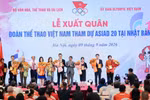 SHB tiếp sức Đoàn Thể thao Việt Nam chinh phục ASIAD 20