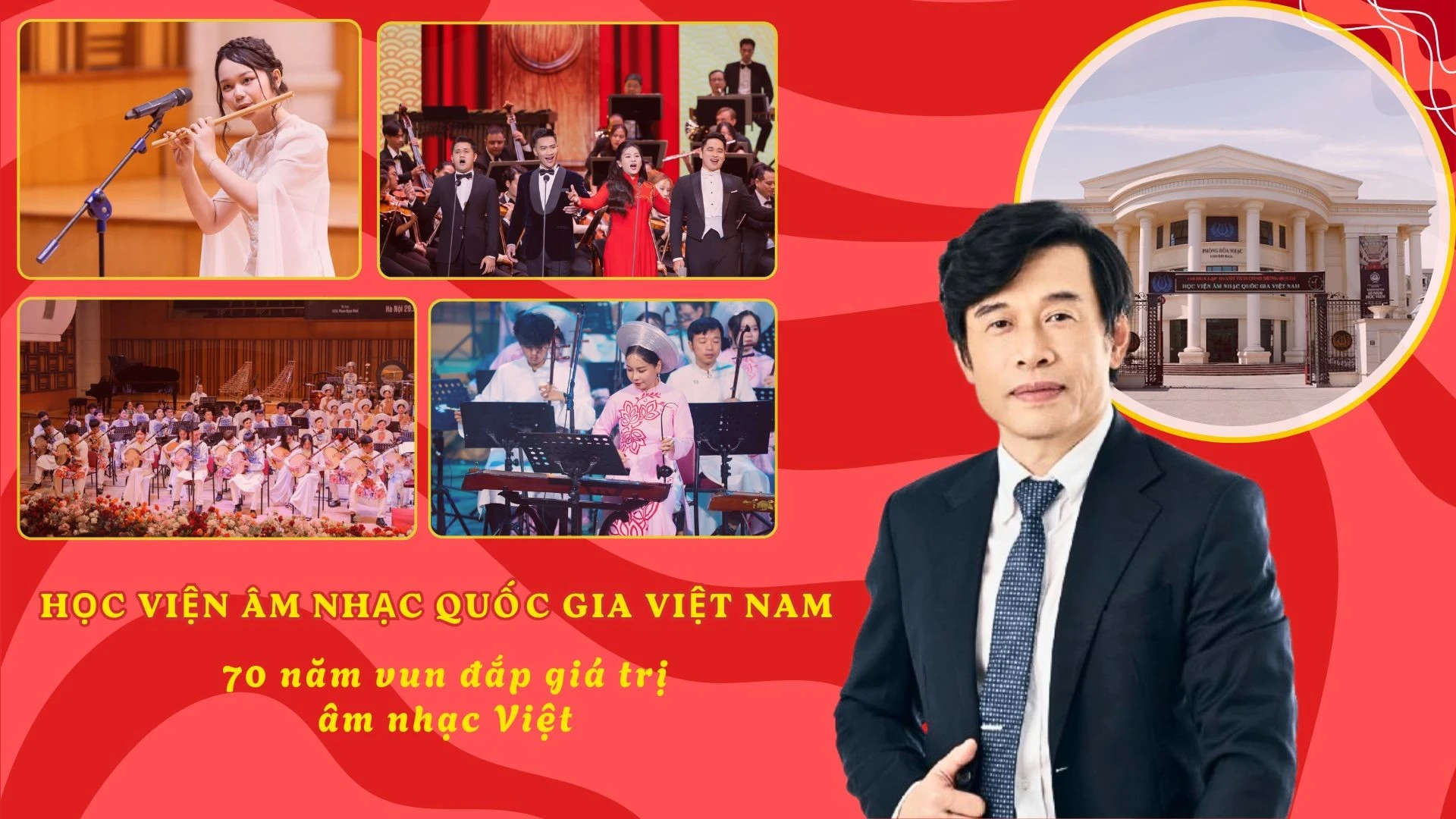 Học viện Âm nhạc Quốc gia Việt Nam: 70 năm vun đắp giá trị âm nhạc Việt