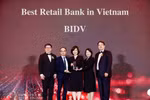 BIDV nhận giải thưởng Ngân hàng Bán lẻ tốt nhất Việt Nam và Sản phẩm Tiền gửi tốt nhất Châu Á-TBD