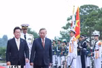 Lễ đón Tổng Bí thư Tô Lâm và Phu nhân thăm cấp nhà nước Đại Hàn Dân Quốc
