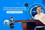 Bài học kinh nghiệm từ HUNRE về chuyển đổi số trong quản trị đại học: Tự phát triển hay thuê ngoài?