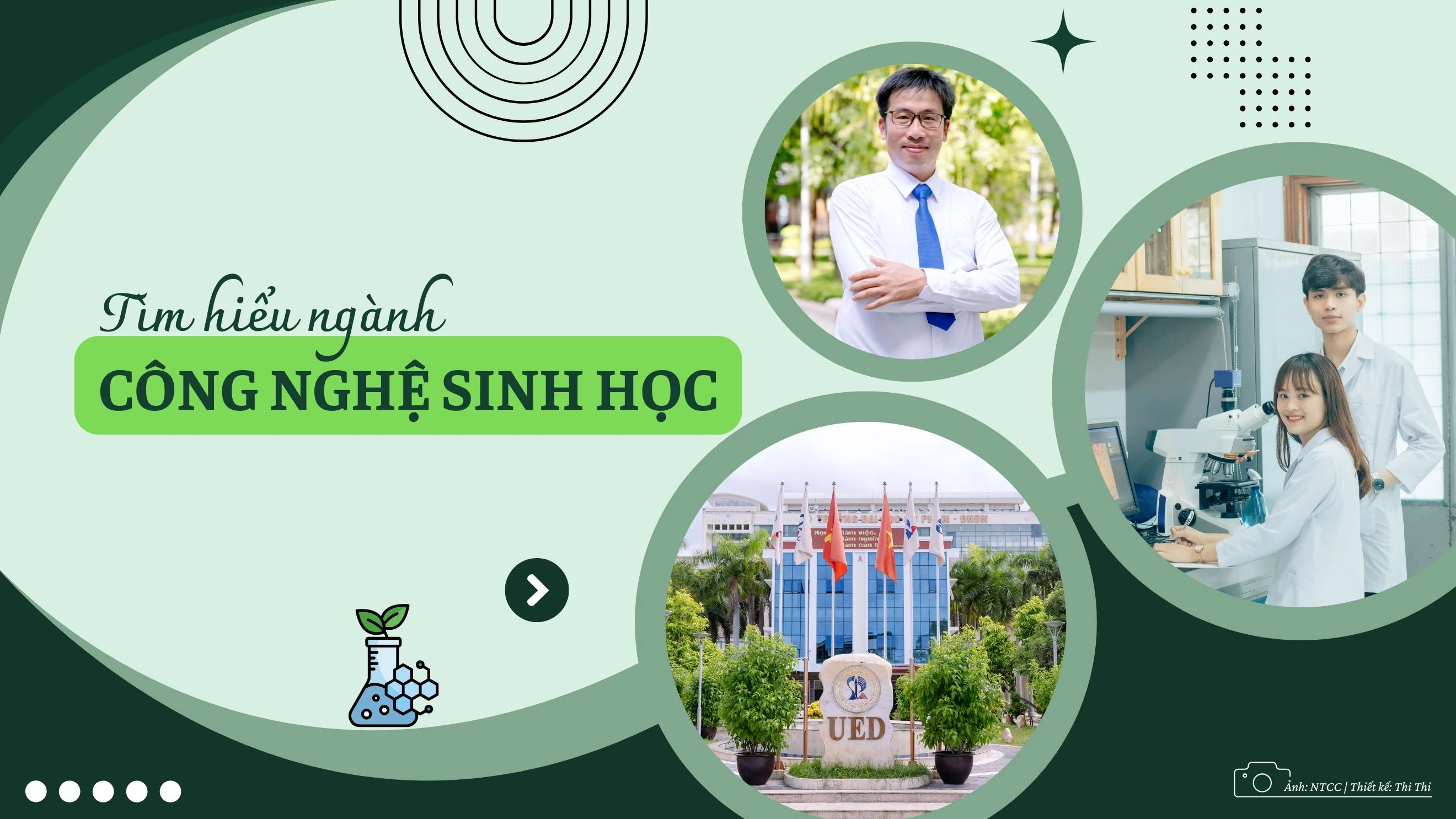Ngành Công nghệ sinh học tại UED: Gắn đào tạo với thực hành, "mở" cơ hội nghề nghiệp