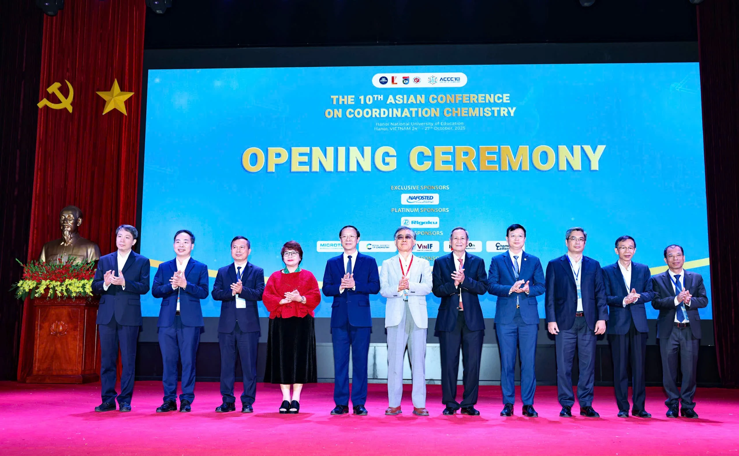 Hội thảo Phức chất Châu Á lần thứ 10: Quy tụ hơn 580 nhà khoa học, 444 báo cáo
