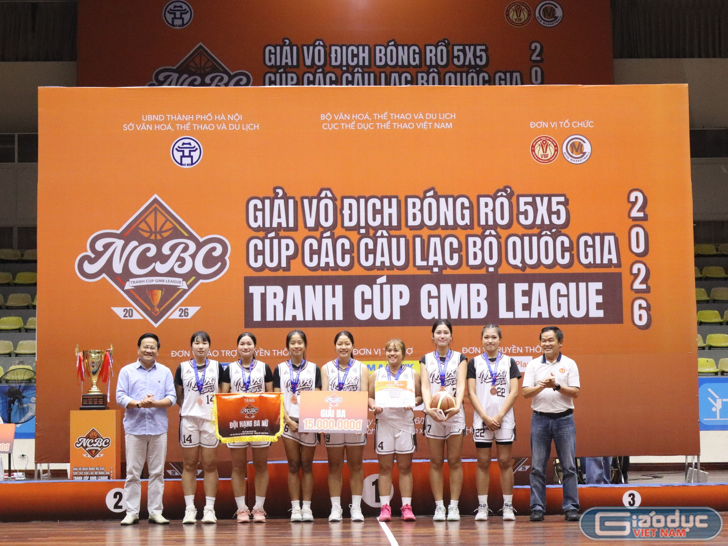 Giải Ba nội dung nữ thuộc về đội CLB MVG Lào Cai 1.