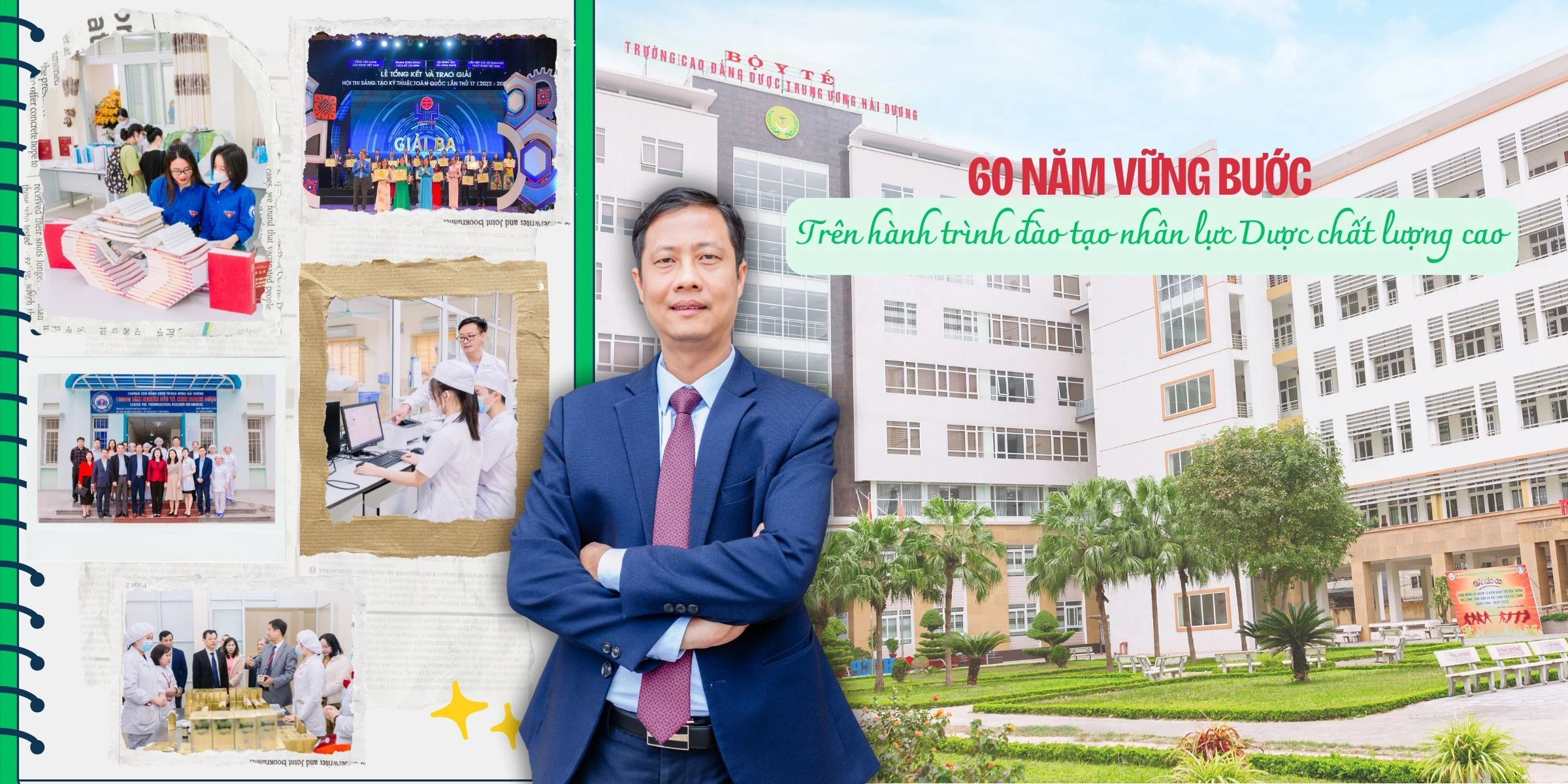 Tiến sĩ Trần Bá Kiên: "Khát vọng của HCCP là trở thành trường kiểu mẫu - đa ngành - tiên phong"
