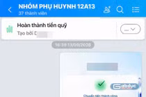 Ninh Bình: Ban đại diện CMHS một lớp giữ tiền, Hiệu trưởng THPT A Trần Hưng Đạo chỉ đạo trả lại