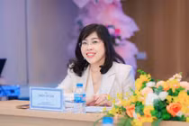 Tiến sĩ Trần Ái Cầm - Hiệu trưởng Trường Đại học Intracom. Ảnh: NVCC