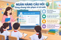 Có ngân hàng câu hỏi dùng chung cả nước sẽ giúp "đánh giá thật" năng lực học sinh