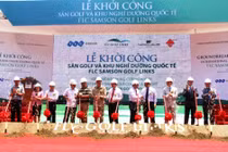 Khởi công dự án sân golf và khu nghỉ dưỡng quốc tế lớn nhất miền trung