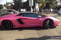 Hoàng thân Qatar cũng đưa 'bò cưng' Aventador đi du lịch Châu Âu