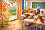 Học sinh xin nghỉ Tết sớm, giáo viên phải dạy bổ sung kiến thức rất vất vả