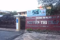 8 công ty tham gia môn liên kết, chưa công khai, Hiệu trưởng THCS Nguyễn Thị Thập nói sẽ bổ sung
