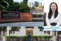 Nữ ứng viên PGS của Viện Toán học là cô Lê Hải Yến
