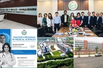 Trường Đại học Y Dược - ĐHQGHN mở 4 chương trình thạc sĩ quốc tế y khoa 