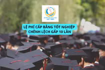 Lệ phí cấp bằng của CĐ Công nghệ Y - Dược Việt Nam: Có ngành 200 nghìn, có ngành 2 triệu đồng