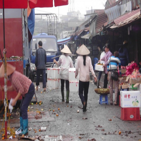 Những thùng quýt to, nhỏ được thương lái quẩy vội đi cho kịp bày bán. Những thùng quýt to, nhỏ được thương lái quẩy vội đi cho kịp bày bán.