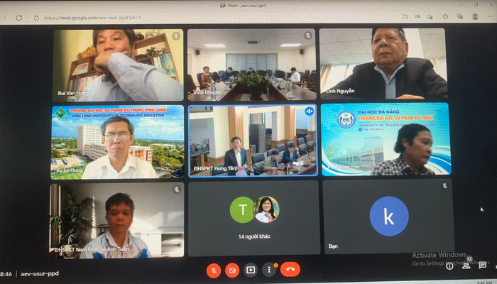 Tọa đàm “Chất lượng và đảm bảo chất lượng giáo dục đại học. Đào tạo và cấp bằng cử nhân, bằng kỹ sư” được tổ chức bằng hình thức trực tuyến. (Ảnh chụp màn hình) Tọa đàm “Chất lượng và đảm bảo chất lượng giáo dục đại học. Đào tạo và cấp bằng cử nhân, bằng kỹ sư” được tổ chức bằng hình thức trực tuyến. (Ảnh chụp màn hình)