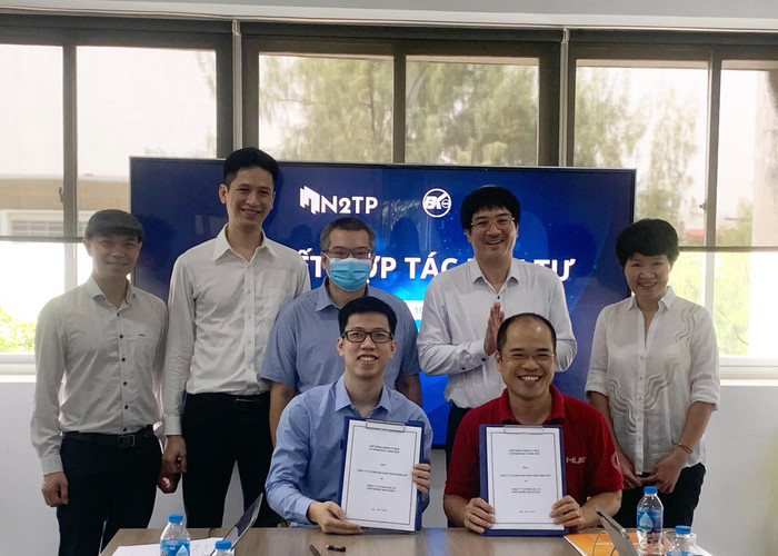 Lễ ký kết hợp tác đầu tư của BK Fund và N2TP (Ảnh Cao Kim Anh) Lễ ký kết hợp tác đầu tư của BK Fund và N2TP (Ảnh Cao Kim Anh)