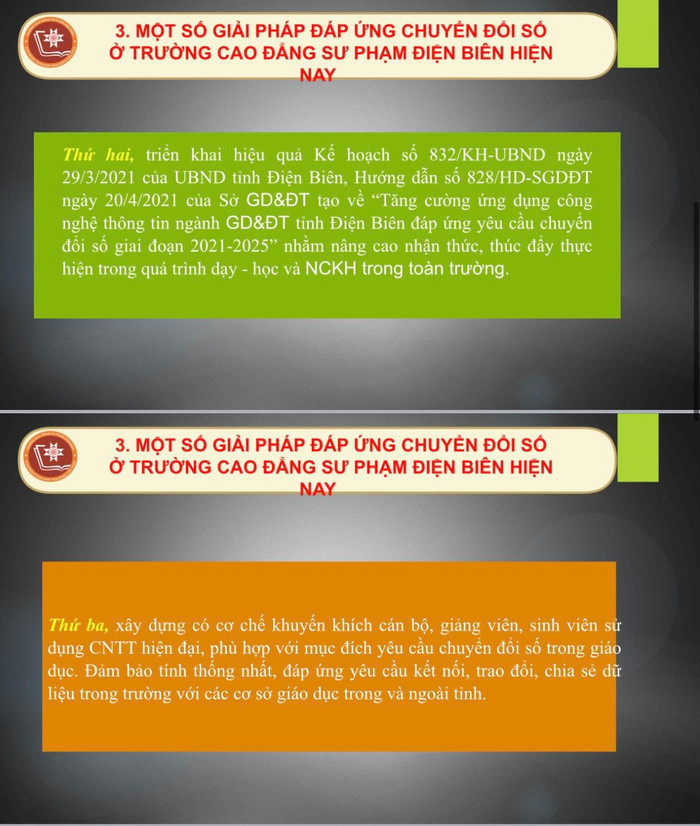 Một số giải pháp cụ thể gắn với thực tiễn sẽ được áp dụng trong giai đoạn tới từ năm 2021-2025. (Ảnh chụp màn hình) Một số giải pháp cụ thể gắn với thực tiễn sẽ được áp dụng trong giai đoạn tới từ năm 2021-2025. (Ảnh chụp màn hình)