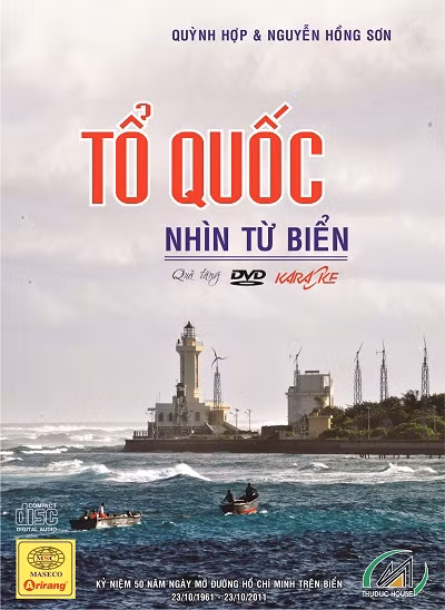 Album CD Tổ quốc nhìn từ biển
